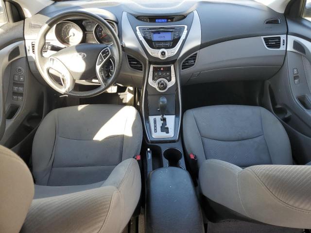 KMHDH4AE1BU135541 - 2011 HYUNDAI ELANTRA GLS SILVER photo 8