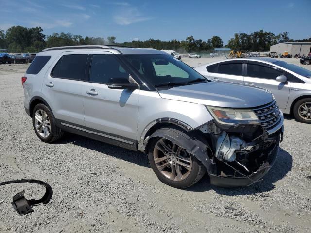 1FM5K7D83HGD79549 - 2017 FORD EXPLORER XLT Silber Foto 4