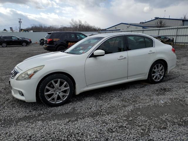 JN1CV6AR6CM970336 - 2012 INFINITI G37 WHITE photo 1