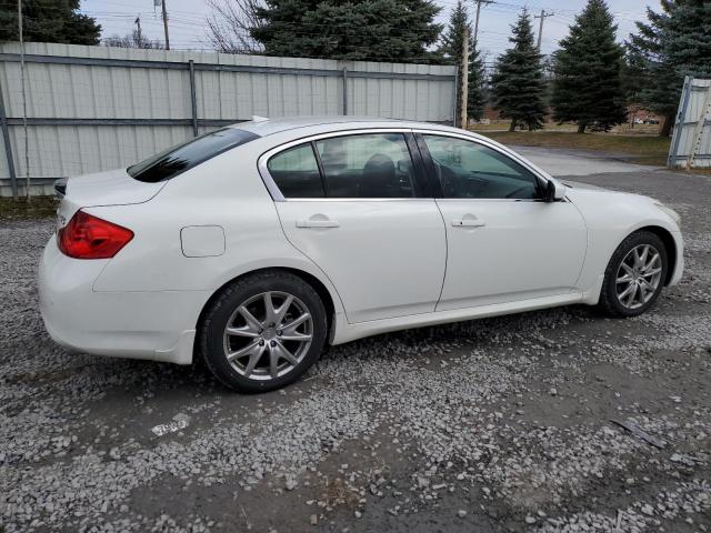 JN1CV6AR6CM970336 - 2012 INFINITI G37 WHITE photo 3