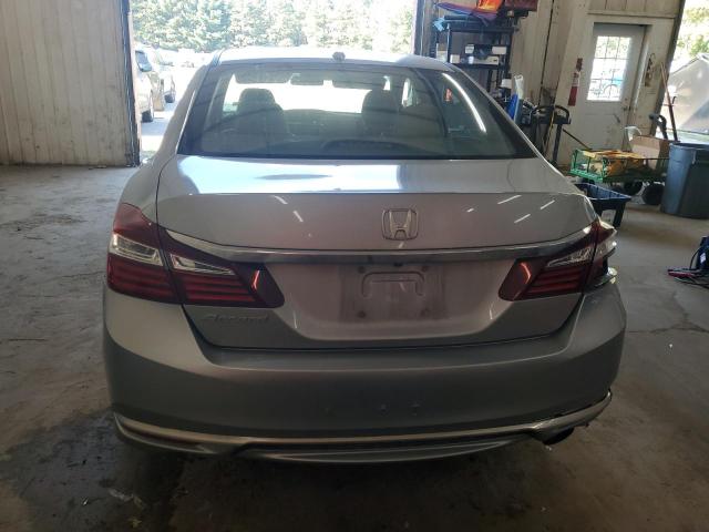 1HGCR2F02GA004093 - 2016 HONDA ACCORD EX SILVER photo 6