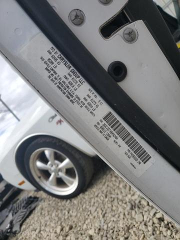 2B3CJ5DT0BH542484 - 2011 DODGE CHALLENGER R/T أبيض صورة 12