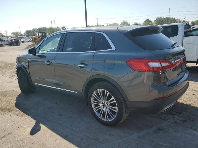 2LMPJ6LRXHBL28965 - 2017 LINCOLN MKX RESERVE GRAY photo 2
