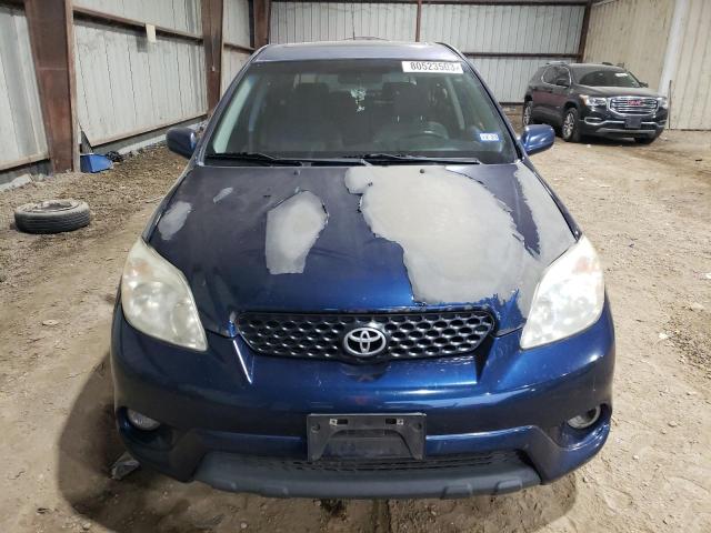 2T1KR32E55C321473 - 2005 TOYOTA COROLLA MA XR BLUE photo 5