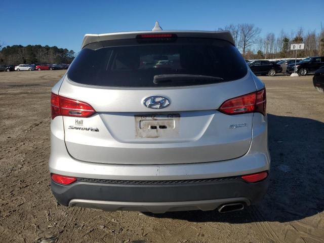 5XYZT3LB5FG292261 - 2015 HYUNDAI SANTA FE S SILVER photo 6