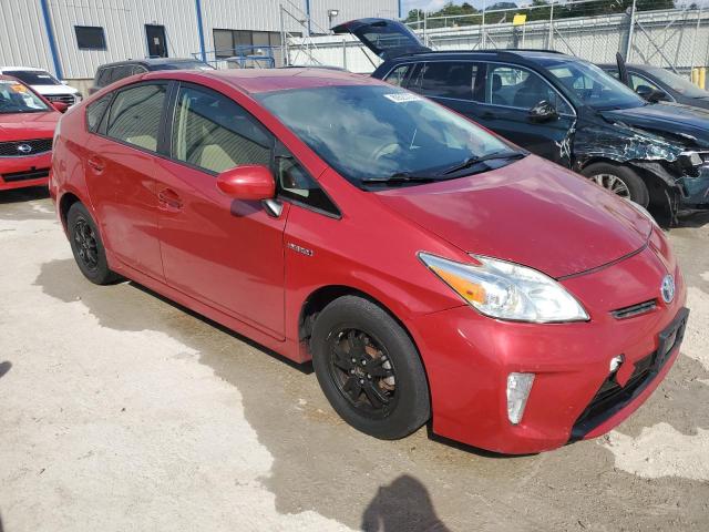 JTDKN3DU1D0346444 - 2013 TOYOTA PRIUS Qırmızı foto 4