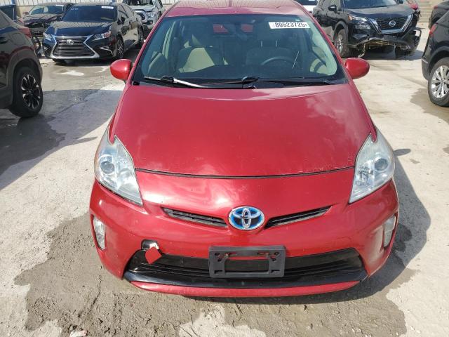 JTDKN3DU1D0346444 - 2013 TOYOTA PRIUS Qırmızı foto 5