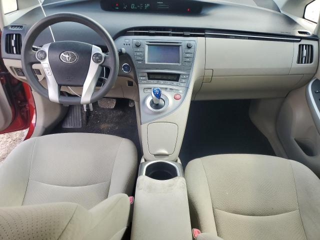 JTDKN3DU1D0346444 - 2013 TOYOTA PRIUS Qırmızı foto 8