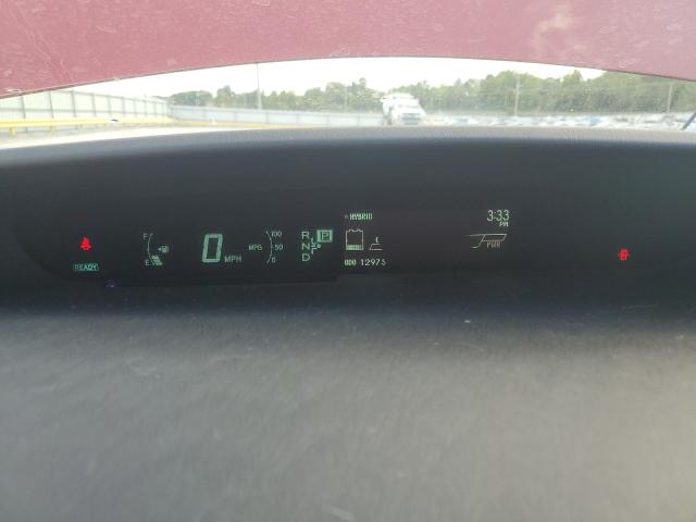 JTDKN3DU1D0346444 - 2013 TOYOTA PRIUS Qırmızı foto 9