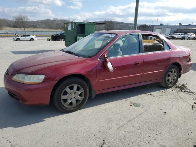 1HGCG56602A001990 - 2002 HONDA ACCORD EX RED photo 1