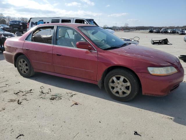 1HGCG56602A001990 - 2002 HONDA ACCORD EX RED photo 4