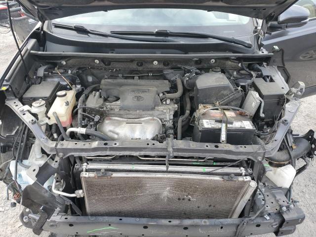 JTMRFREV2HJ110245 - 2017 TOYOTA RAV4 XLE GRAY photo 12