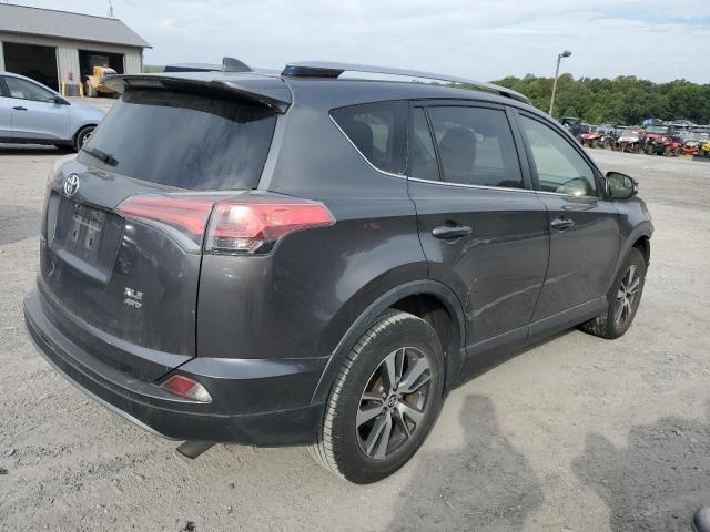 JTMRFREV2HJ110245 - 2017 TOYOTA RAV4 XLE GRAY photo 3