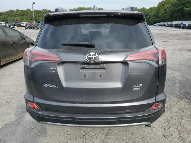 JTMRFREV2HJ110245 - 2017 TOYOTA RAV4 XLE GRAY photo 6