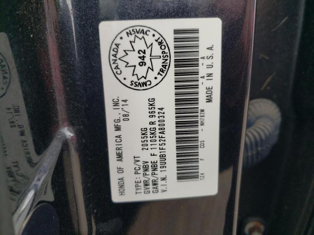 19UUB1F52FA800324 - 2015 ACURA TLX TECH GRAY photo 13