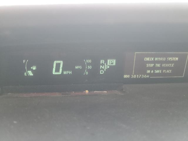 JTDKN3DU4D1724525 - 2013 TOYOTA PRIUS წითელი ფოტო 9