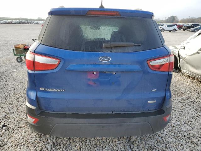 MAJ3S2GE5KC273513 - 2019 FORD ECOSPORT SE BLUE photo 6