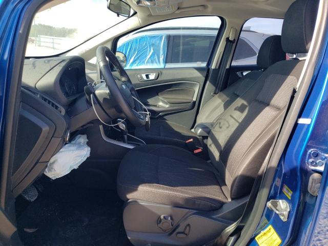 MAJ3S2GE5KC273513 - 2019 FORD ECOSPORT SE BLUE photo 7