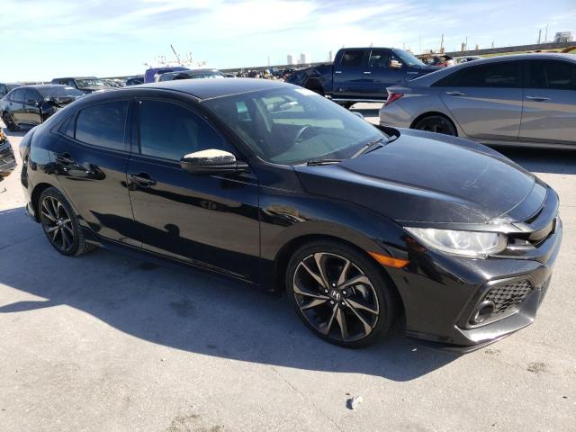 SHHFK7H40JU239389 - 2018 HONDA CIVIC SPORT შავი ფოტო 4