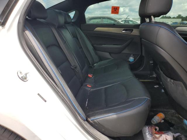 5NPE34AB1JH626827 - 2018 HYUNDAI SONATA SPORT WHITE photo 10