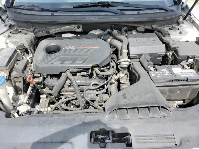5NPE34AB1JH626827 - 2018 HYUNDAI SONATA SPORT WHITE photo 11