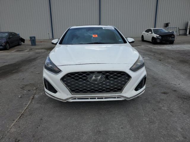 5NPE34AB1JH626827 - 2018 HYUNDAI SONATA SPORT WHITE photo 5