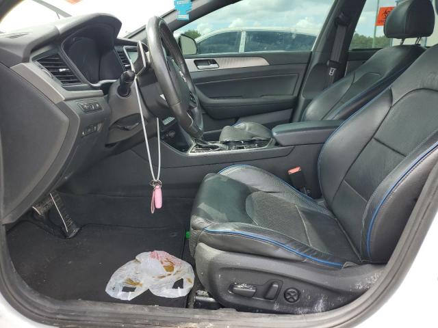 5NPE34AB1JH626827 - 2018 HYUNDAI SONATA SPORT WHITE photo 7
