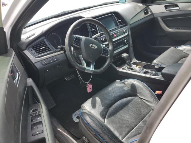 5NPE34AB1JH626827 - 2018 HYUNDAI SONATA SPORT WHITE photo 8