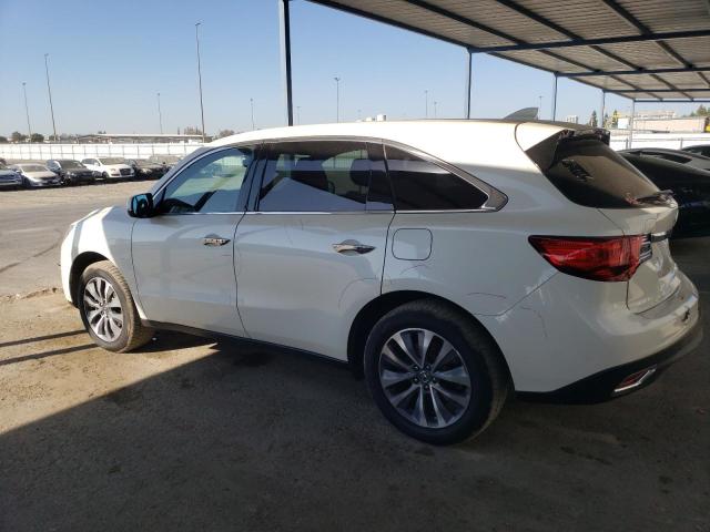 5FRYD3H47GB007201 - 2016 ACURA MDX TECHNOLOGY 白色 照片 2