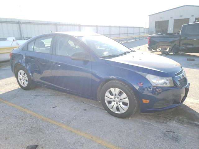 1G1PA5SH8D7115544 - 2013 CHEVROLET CRUZE LS BLUE photo 4