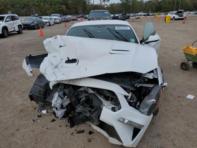 1FA6P8TH3L5138795 - 2020 FORD MUSTANG WHITE photo 5