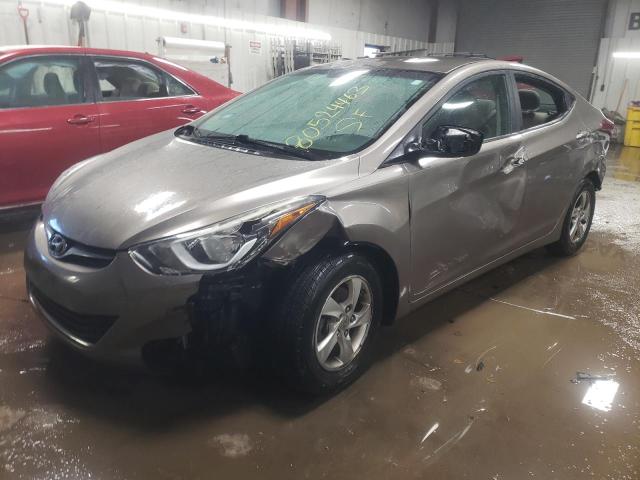 5NPDH4AE5EH461944 - 2014 HYUNDAI ELANTRA SE GRAY photo 1