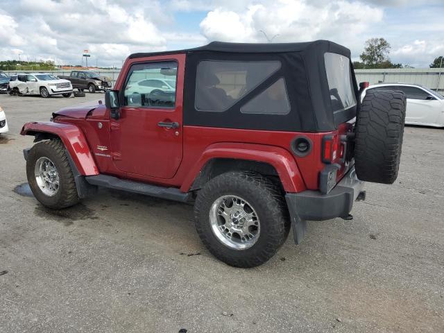 1C4AJWBG3DL561456 - 2013 JEEP WRANGLER SAHARA Bordeaux Foto 2