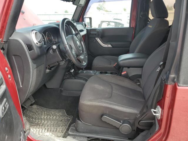 1C4AJWBG3DL561456 - 2013 JEEP WRANGLER SAHARA Bordeaux Foto 7