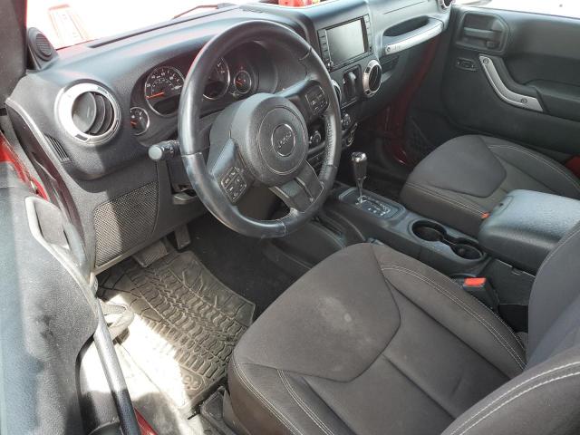 1C4AJWBG3DL561456 - 2013 JEEP WRANGLER SAHARA Bordeaux Foto 8