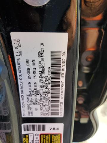 3TYCZ5AN6PT132458 - 2023 TOYOTA TACOMA DOUBLE CAB 黑色 照片 12