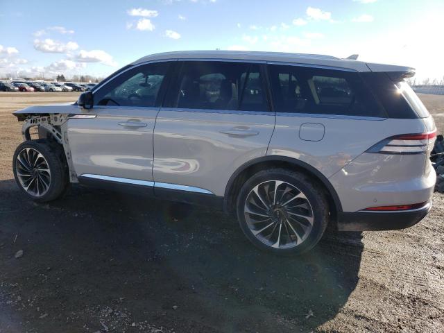 5LM5J7XC1LGL26003 - 2020 LINCOLN AVIATOR RESERVE WHITE photo 2