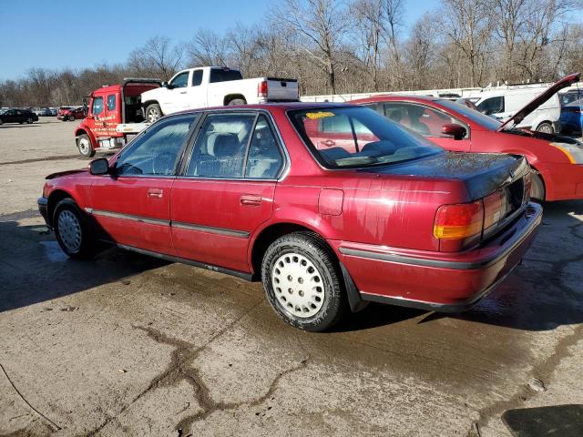 1HGCB755XNA097425 - 1992 HONDA ACCORD LX RED photo 2