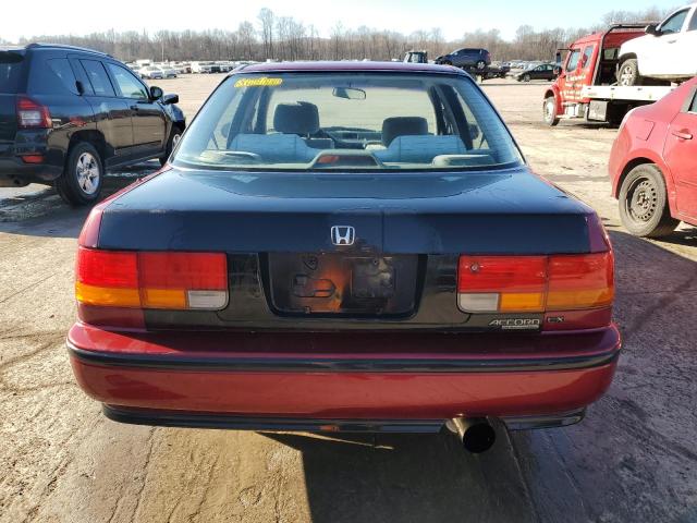 1HGCB755XNA097425 - 1992 HONDA ACCORD LX RED photo 6