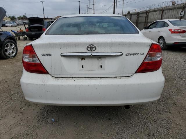 4T1BE32K94U368925 - 2004 TOYOTA CAMRY LE WHITE photo 6