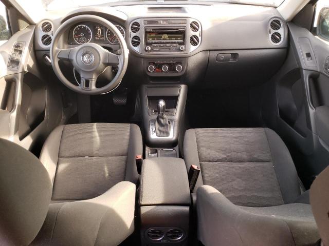 WVGBV7AX1CW505492 - 2012 VOLKSWAGEN TIGUAN S BLACK photo 8