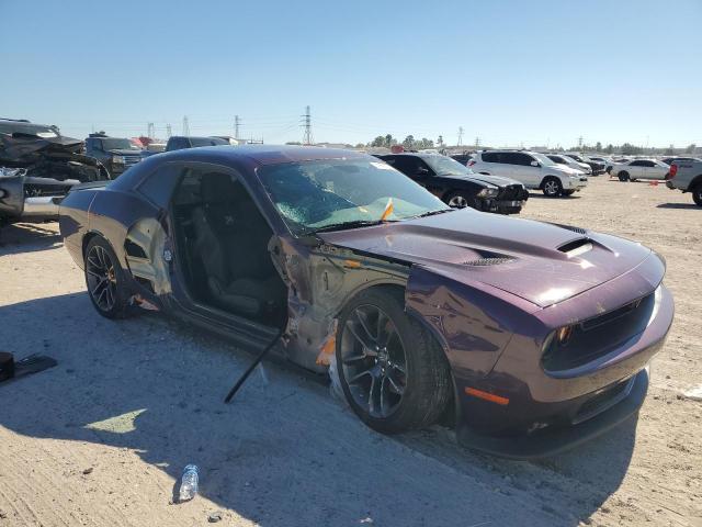 2C3CDZFJ5NH245910 - 2022 DODGE CHALLENGER R/T SCAT PACK PURPLE photo 4
