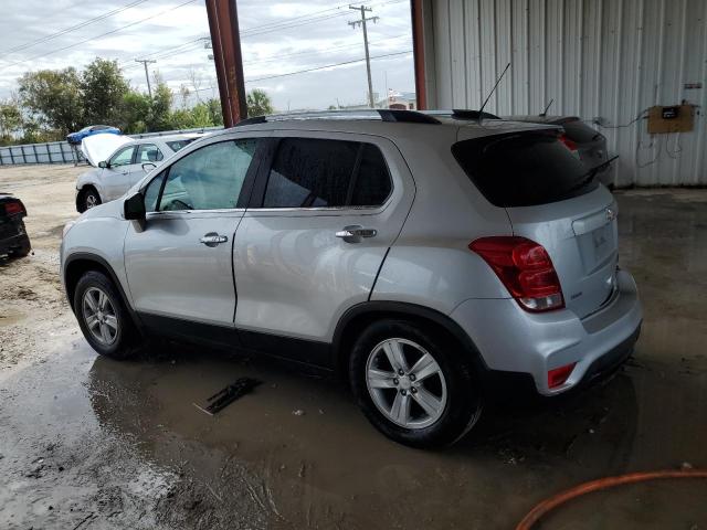 3GNCJLSB1KL379081 - 2019 CHEVROLET TRAX 1LT SILVER photo 2