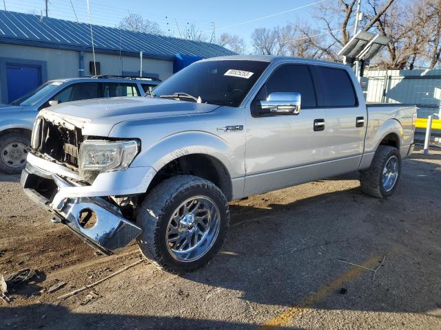 1FTFW1EF4DKF78060 - 2013 FORD F150 SUPERCREW SILVER photo 1