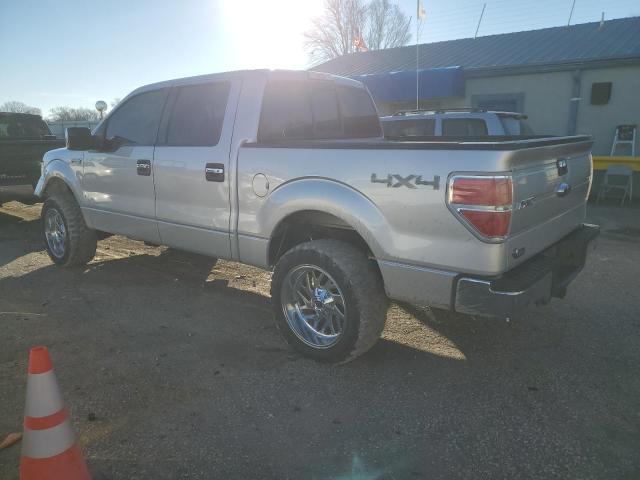 1FTFW1EF4DKF78060 - 2013 FORD F150 SUPERCREW SILVER photo 2