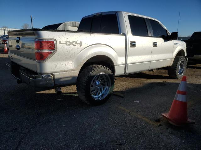 1FTFW1EF4DKF78060 - 2013 FORD F150 SUPERCREW SILVER photo 3