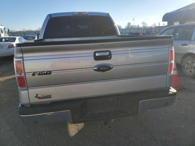 1FTFW1EF4DKF78060 - 2013 FORD F150 SUPERCREW SILVER photo 6