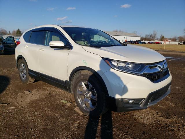 2HKRW1H86JH510217 - 2018 HONDA CR-V EXL WHITE photo 4