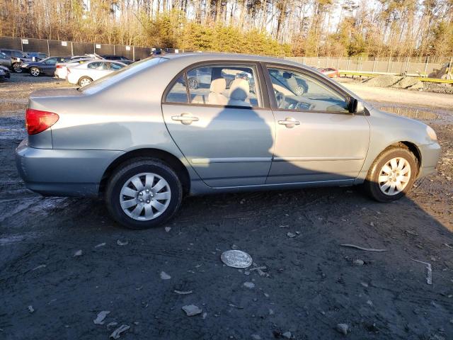 2T1BR32E63C134885 - 2003 TOYOTA COROLLA CE SILVER photo 3