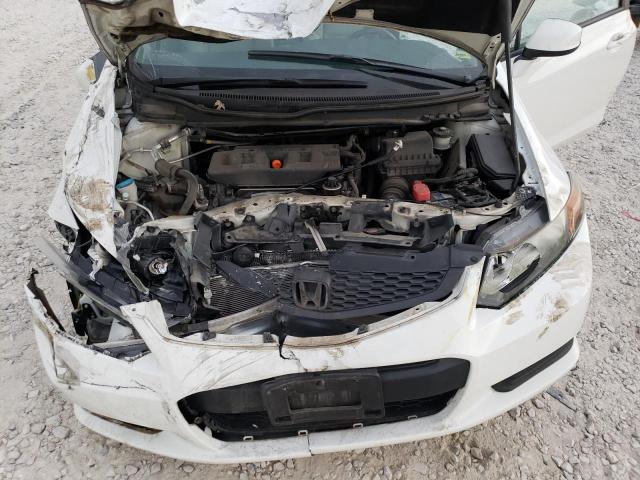 2HGFG3B00CH541328 - 2012 HONDA CIVIC EXL თეთრი ფოტო 11